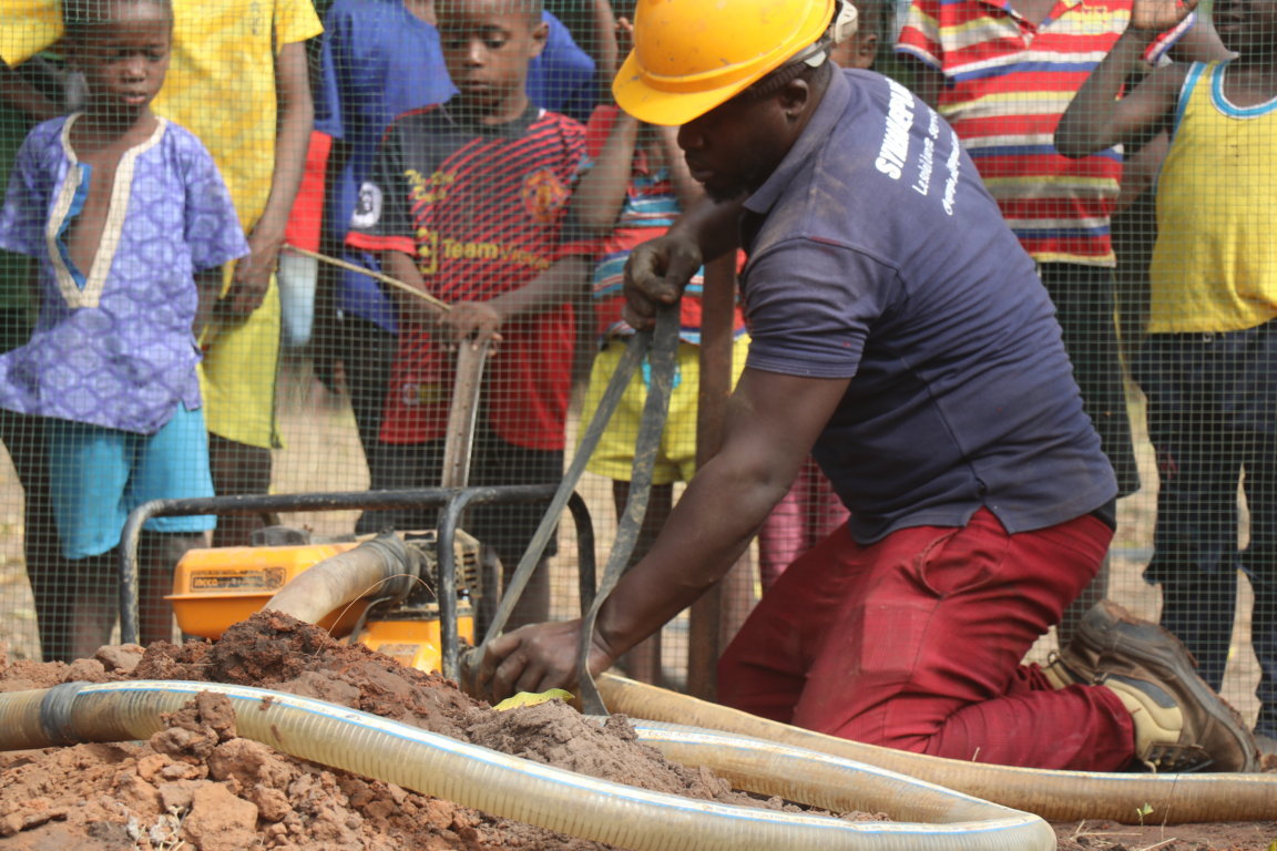 Well in Moyafara Senegal for drinking water